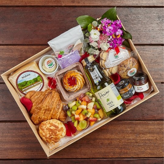 Cesta de Café da Manhã